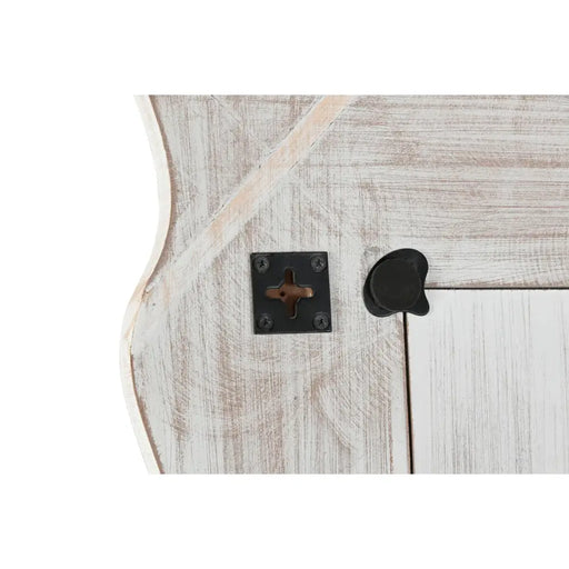 Стенно огледало Home ESPRIT Бял Гранитогрес Scandi 89 x 2,5