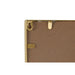 Стенно огледало Home ESPRIT Златен 90 x 2 x 180 cm
