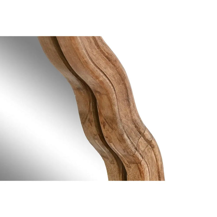 Стенно огледало Home ESPRIT Кафяв Cottage 76 X 3 X 117 CM