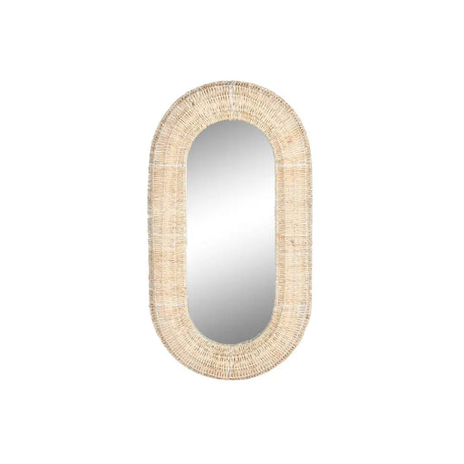 Стенно огледало Home ESPRIT Естествен 68 x 7,5 x 128 cm 69