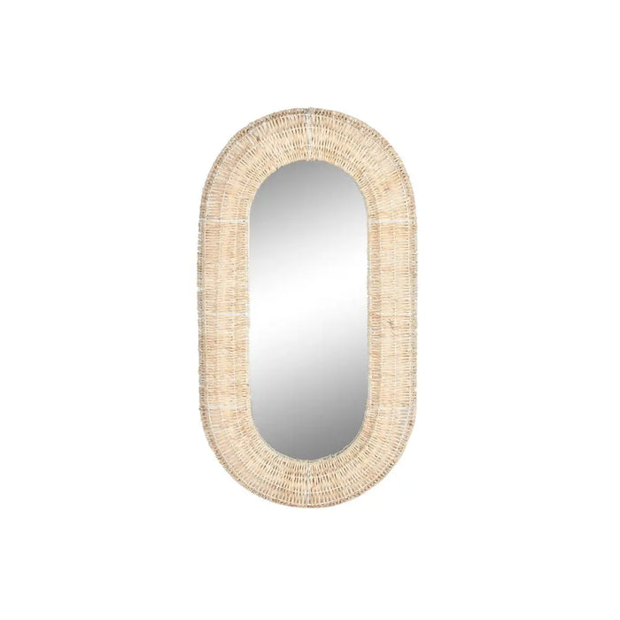 Стенно огледало Home ESPRIT Естествен 68 x 7,5 x 128 cm 69