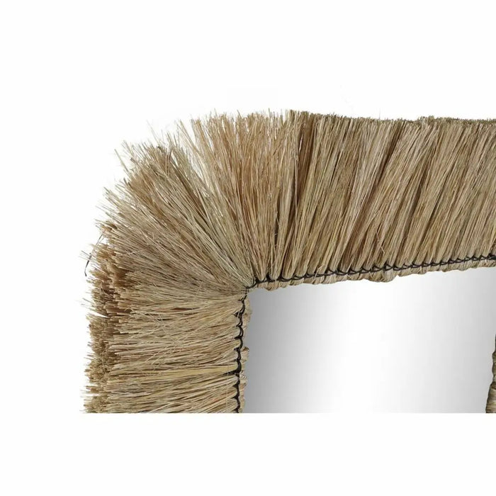 Стенно огледало DKD Home Decor Естествен Bali 55 x 3 x 55