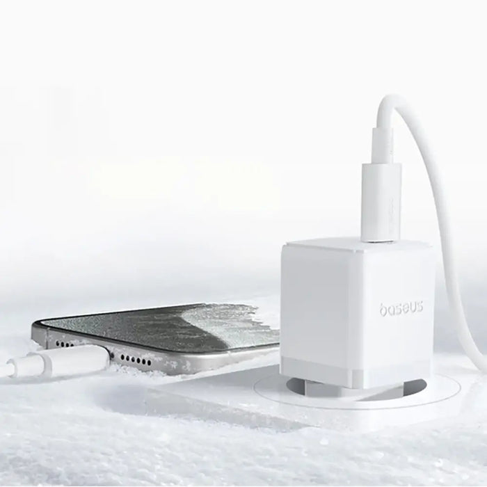 Стенно зарядно устройство Baseus Palm 1C 20W (с Baseus Mini