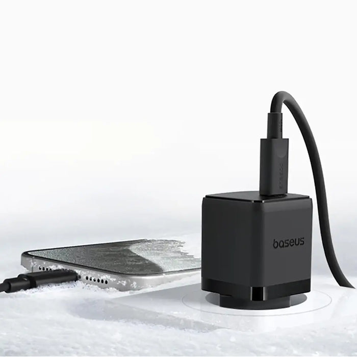 Стенно зарядно устройство Baseus Palm 1C 20W (с Baseus Mini