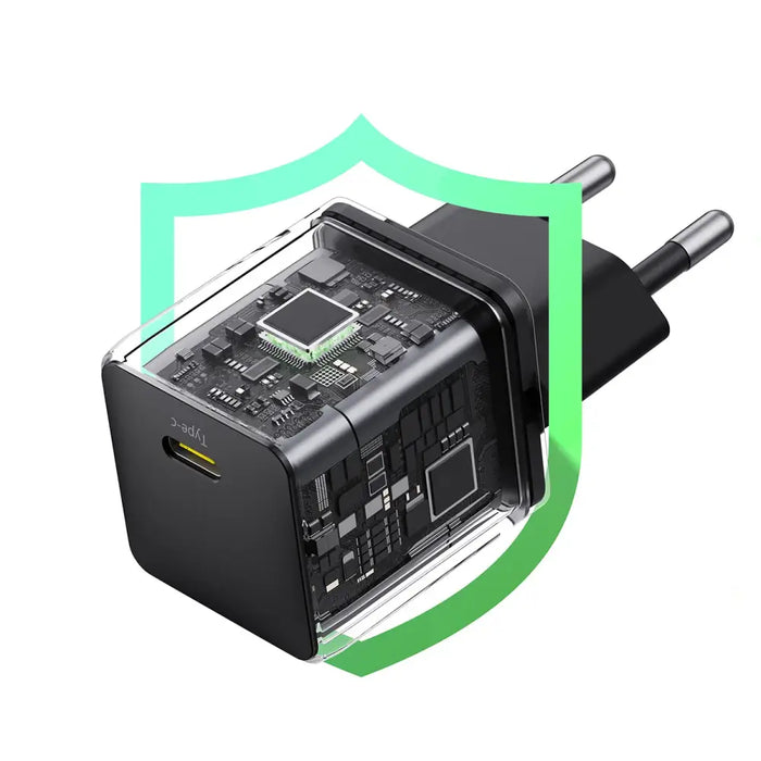 Стенно зарядно устройство Baseus Palm 30W USB-C - бяло