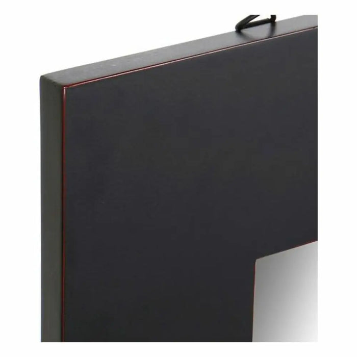Стенно огледало DKD Home Decor Черен Червен Ориенталски 70