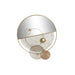 Стенно огледало DKD Home Decor Бял Златен Модерен 65 x 7,6