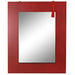 Стенно огледало DKD Home Decor Черен Червен Ориенталски 70