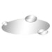Стенно огледало DKD Home Decor Черен Модерен Кръгове 120 x