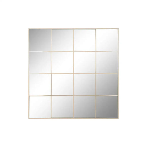Стенно огледало Home ESPRIT Бежов Прозорец Scandi 122 x 2 x