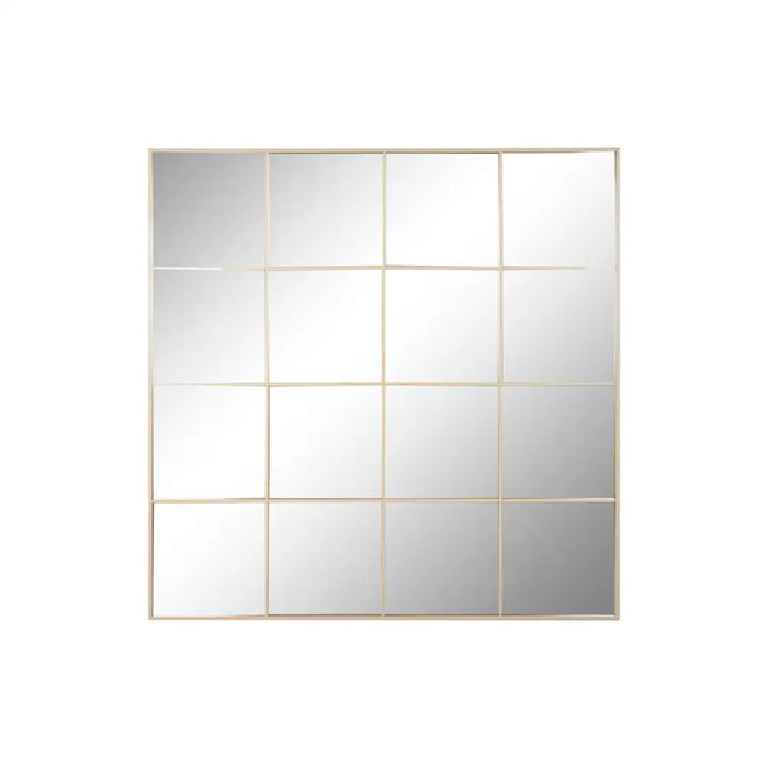 Стенно огледало Home ESPRIT Бежов Прозорец Scandi 122 x 2 x