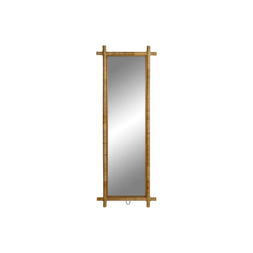 Стенно огледало Home ESPRIT Естествен Град 60 x 3 x 170 cm