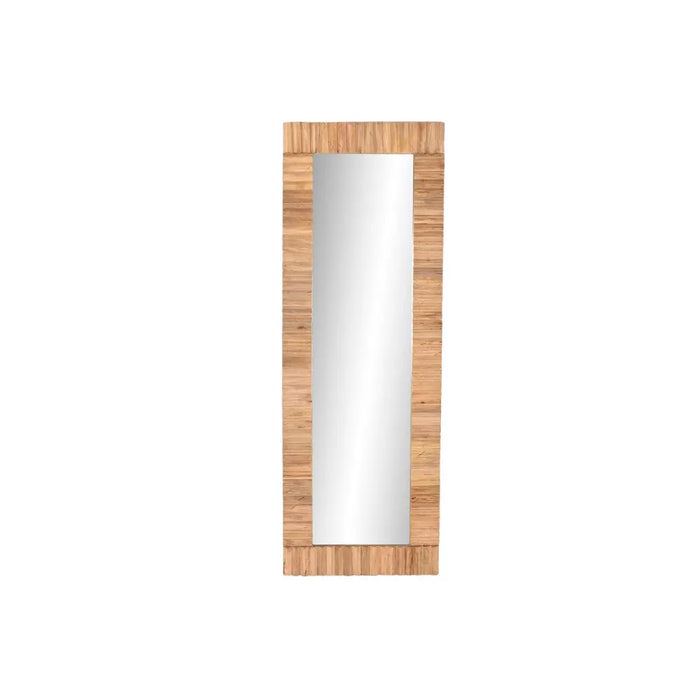 Стенно огледало Home ESPRIT Естествен Модерен 60 X 4 X 172
