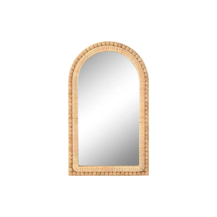 Стенно огледало Home ESPRIT Естествен Scandi 48 X 3 X 80 CM
