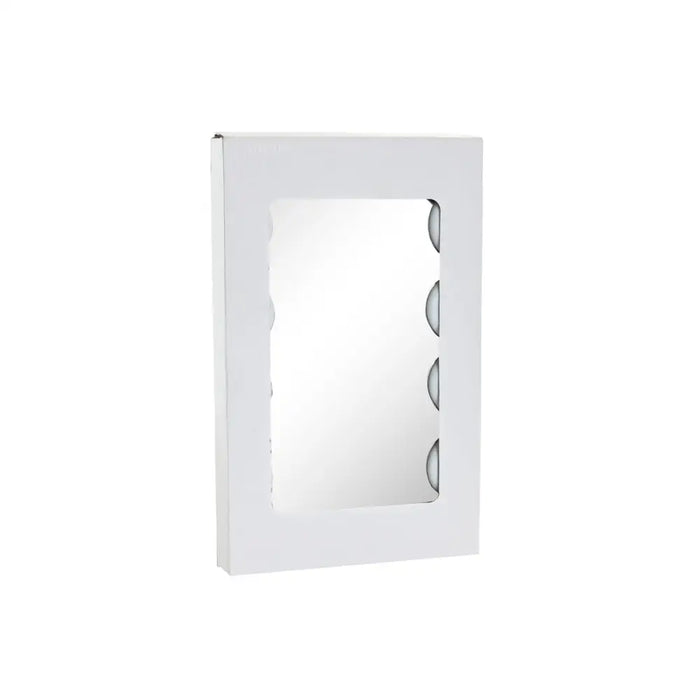 Стенно огледало Home ESPRIT Бял Град 22 X 2 X 35 CM