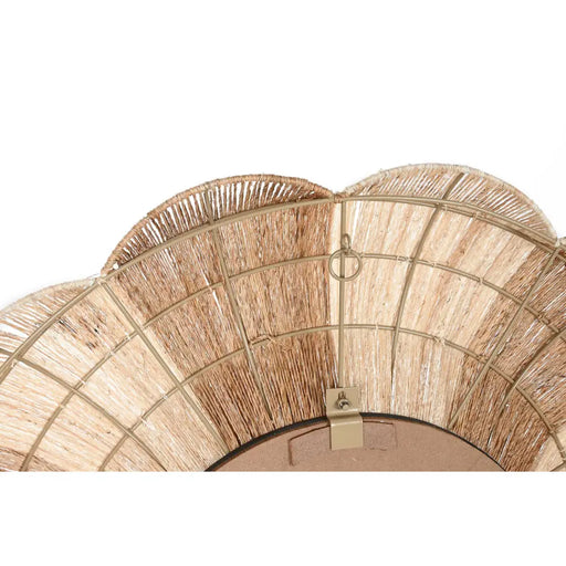 Стенно огледало Home ESPRIT Кафяв Естествен Boho 87 X 8 X
