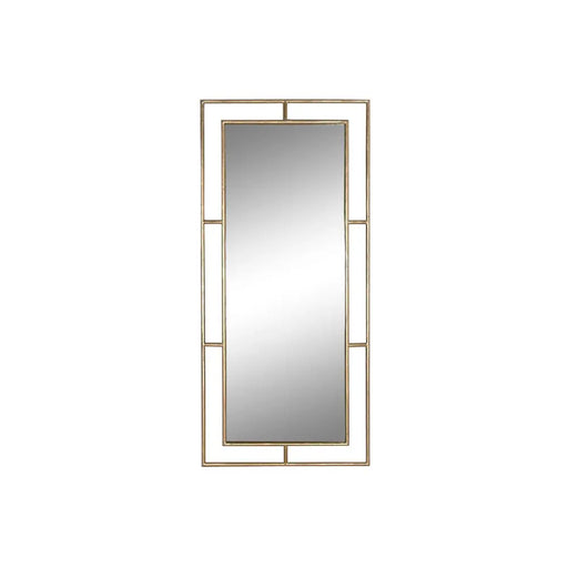 Стенно огледало Home ESPRIT Златен Модерен 96 x 5 x 208 cm