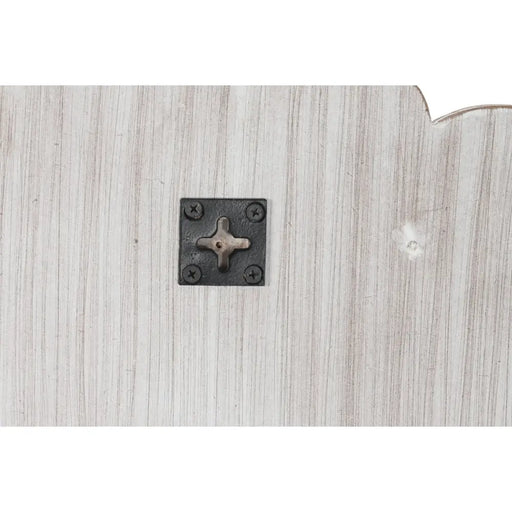 Стенно огледало DKD Home Decor Бял Естествен Индианец