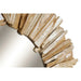 Стенно огледало DKD Home Decor Естествен Alpino Завършек