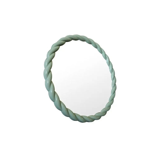 Стенно огледало Home ESPRIT Бял Зелен Розов Люляк 44 x 3 x