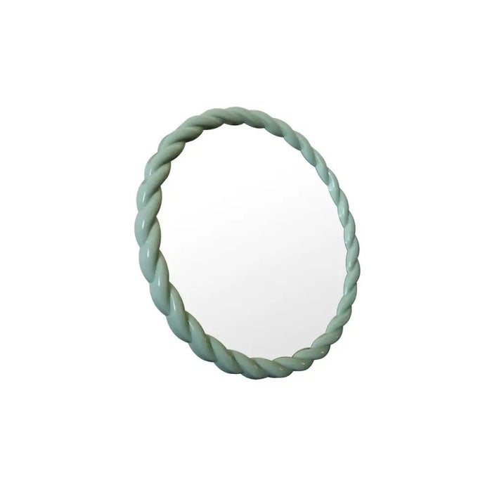 Стенно огледало Home ESPRIT Бял Зелен Розов Люляк 44 x 3 x