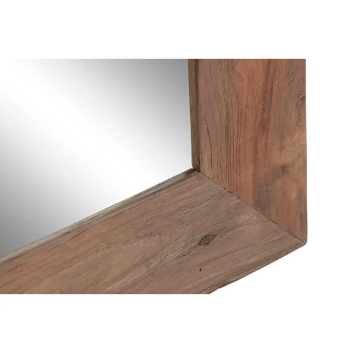Стенно огледало Home ESPRIT Естествен Модерен 60 x 3 x 80 cm