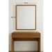Стенно огледало Home ESPRIT Кафяв Естествен Град 70 x 3 x