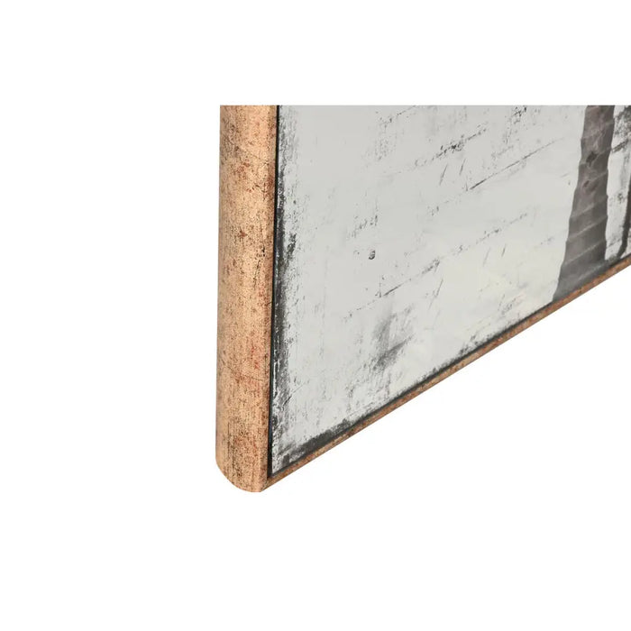 Стенно огледало Home ESPRIT Зелен Златен Колониален 60 x 4