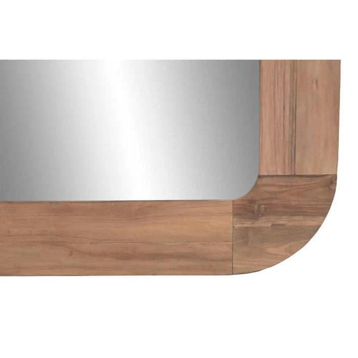 Стенно огледало Home ESPRIT Естествен Модерен 200 X 7 X 100