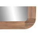 Стенно огледало Home ESPRIT Естествен Модерен 200 X 7 X 100
