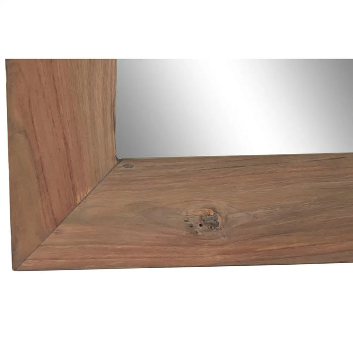 Стенно огледало Home ESPRIT Естествен Модерен 60 x 3 x 80 cm