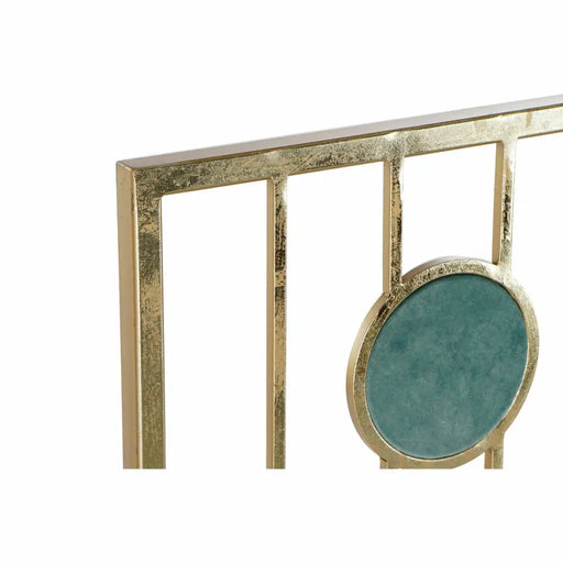 Стенно огледало DKD Home Decor Зелен Сив Розов Златен