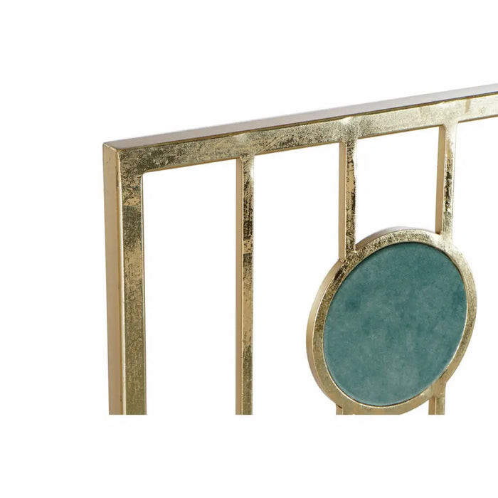 Стенно огледало DKD Home Decor Зелен Сив Розов Златен