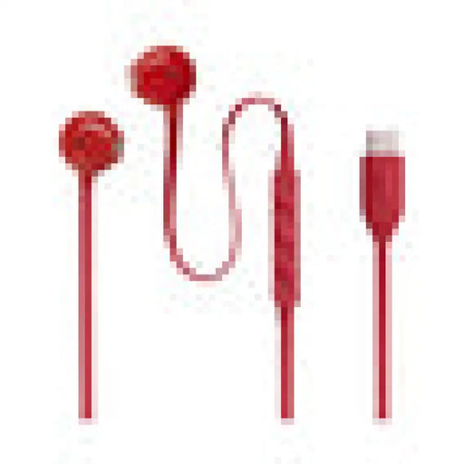 Стерео слушалки JBL TUNE 305C TYPE-C RED
