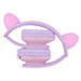 Стерео слушалки POWERLOCUS P2 KIDS CAT PINK/PUR