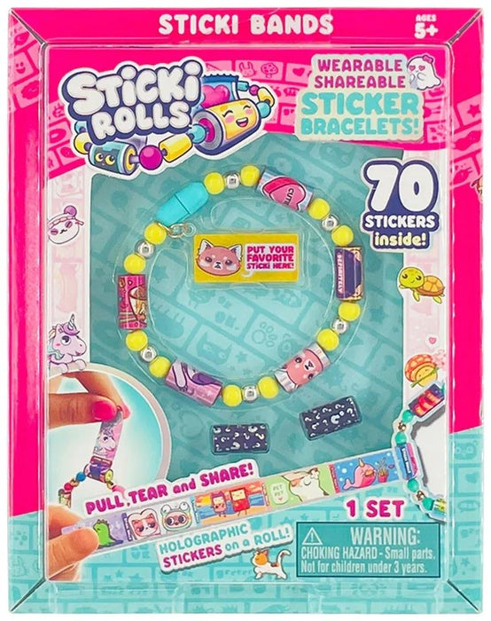 Творчески комплект Sticki Rolls - Гривна със 70 стикера