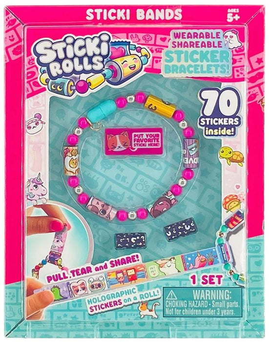 Творчески комплект Sticki Rolls - Гривна със 70 стикера