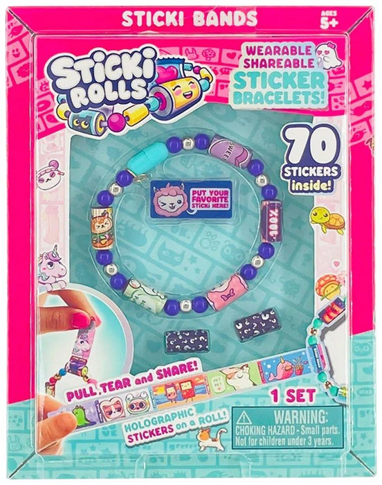 Творчески комплект Sticki Rolls - Гривна със 70 стикера