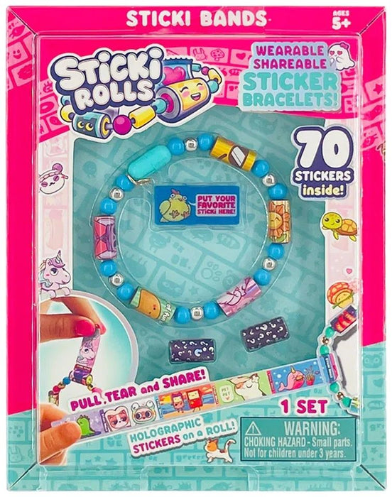 Творчески комплект Sticki Rolls - Гривна със 70 стикера