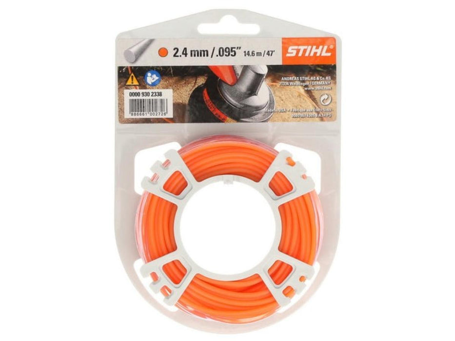 КОРДА ОБЛА 2.4 ММ Х 14 М ОРАНЖЕВА STIHL