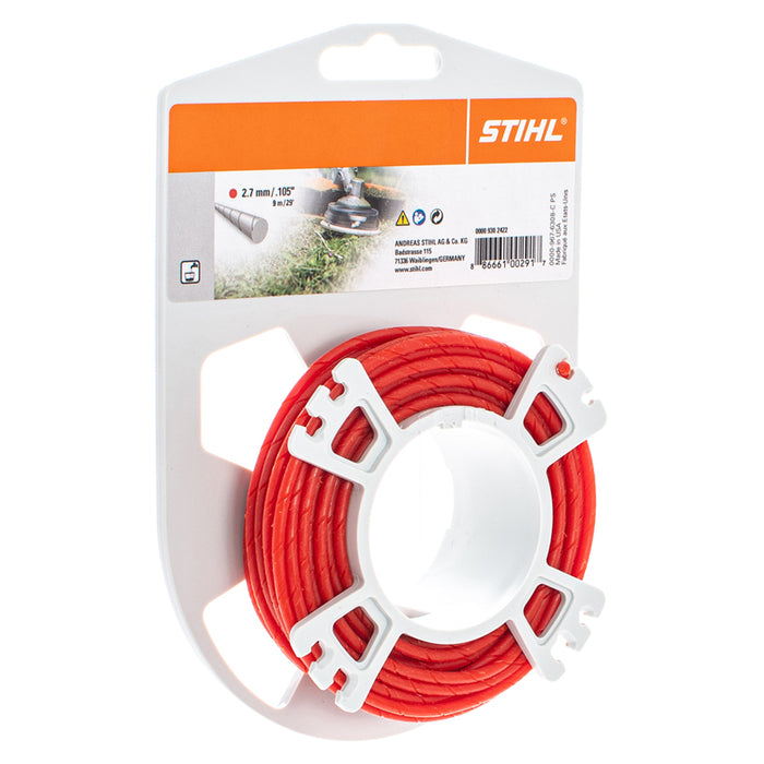 КОРДА ЗА КОСЕНЕ ОБЛА БЕЗШУМНА STIHL 2.7 ММ Х 9 М