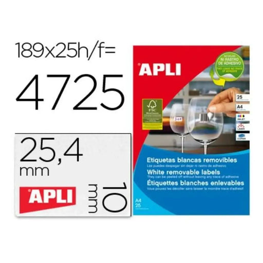 Стикери Apli 10198 Прозрачен