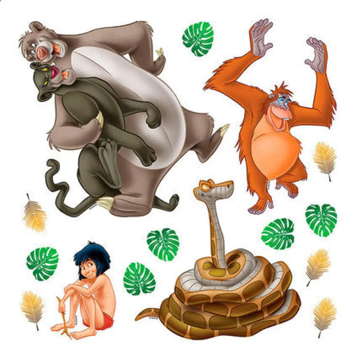 СТИКЕР DISNEY 30Х30 СМ./1 ЧАСТ КНИГА ЗА ДЖУНГЛАТА