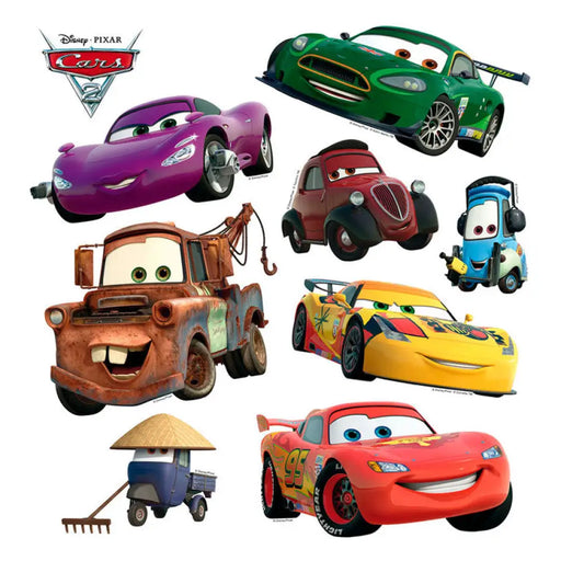 СТИКЕР DISNEY 30Х30 СМ./1Ч АВТОМОБИЛИ 2