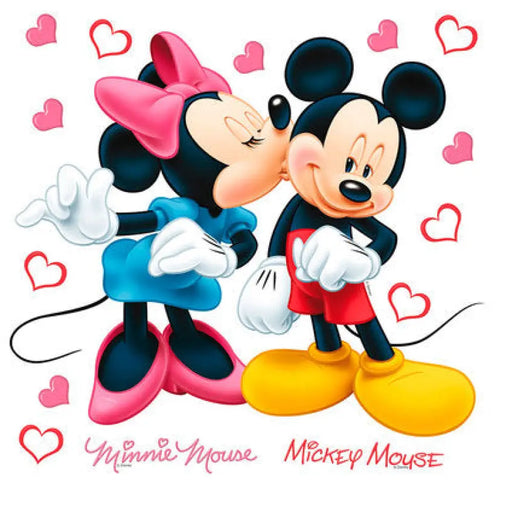 СТИКЕР DISNEY 30Х30 СМ./1 ЧАСТ МИКИ МАУС