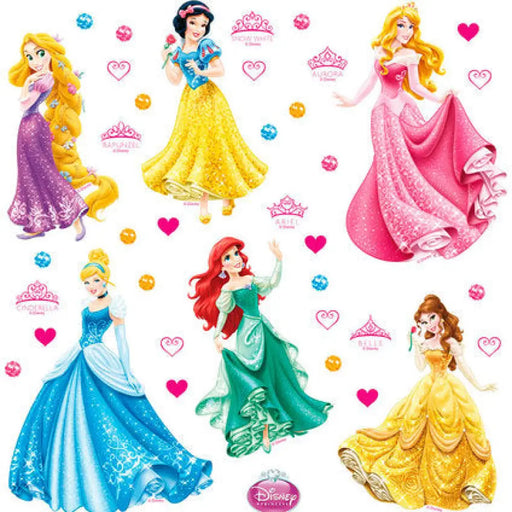 СТИКЕР DISNEY 30Х30 СМ./1 ЧАСТ ПРИНЦЕСА