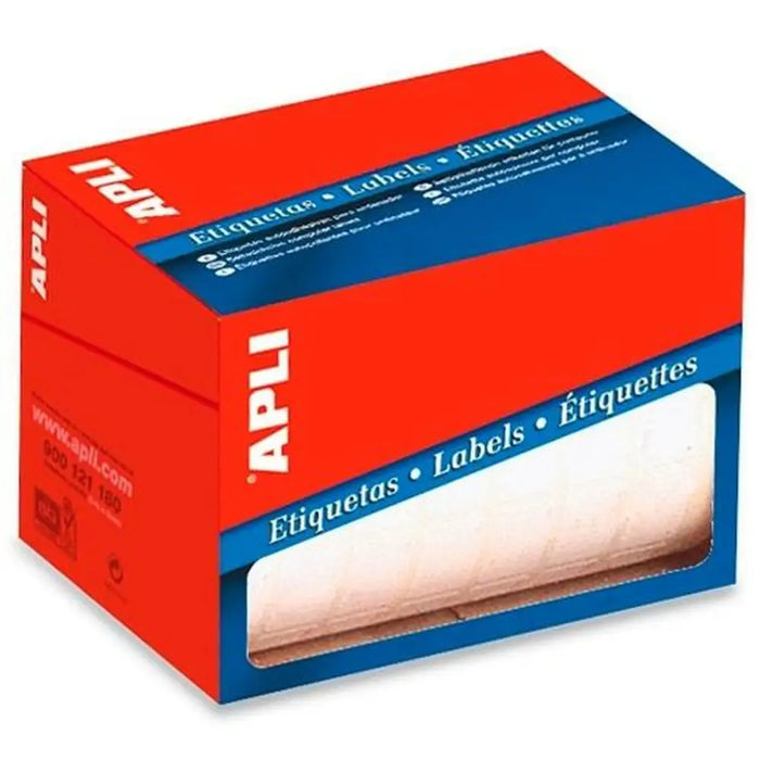 Стикери Apli Бял 53 x 100 mm (10 броя)
