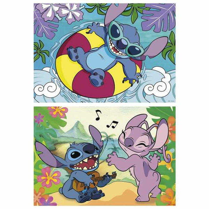 Комплект от 2 Пъзела Stitch 100 Части
