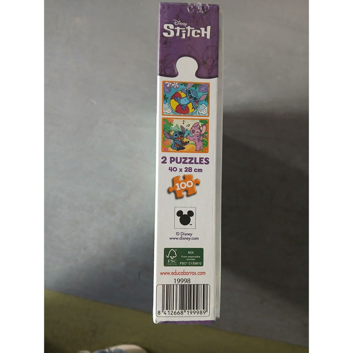 Комплект от 2 Пъзела Stitch 100 Части