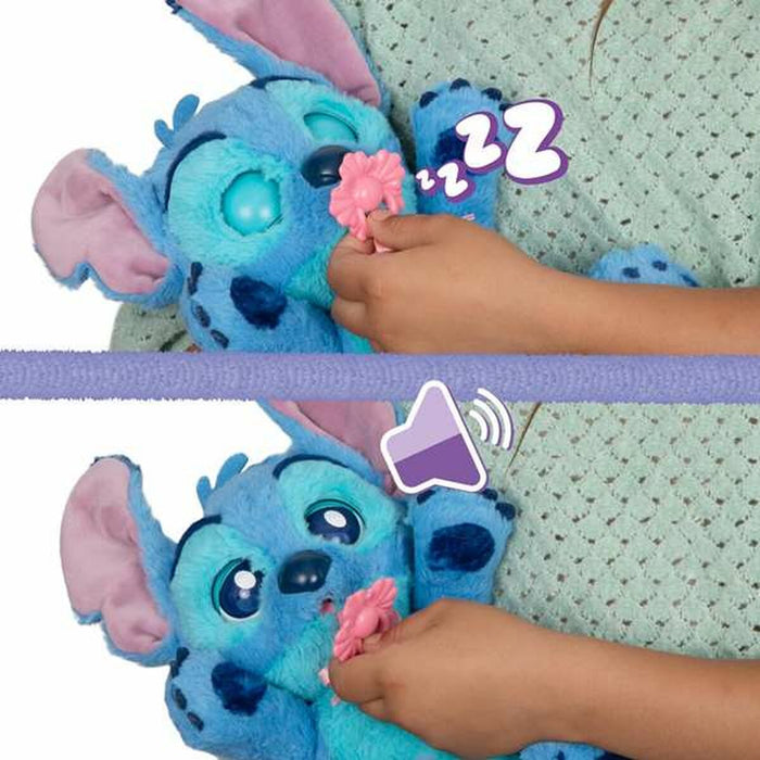 Плюш Stitch 10,30 x 19 x 11,20 cm Многоцветен Пластмаса